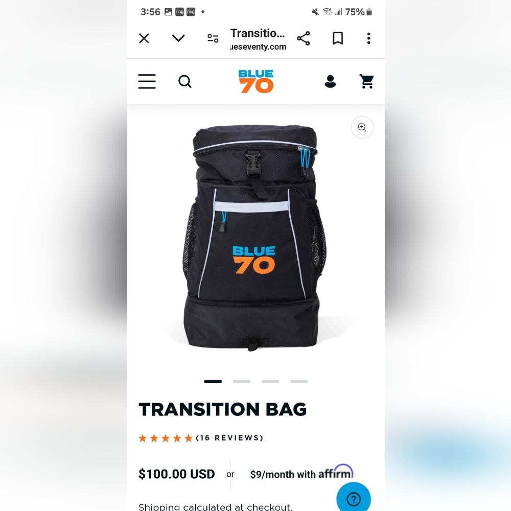 Transition Bag (Triathlon Bag)